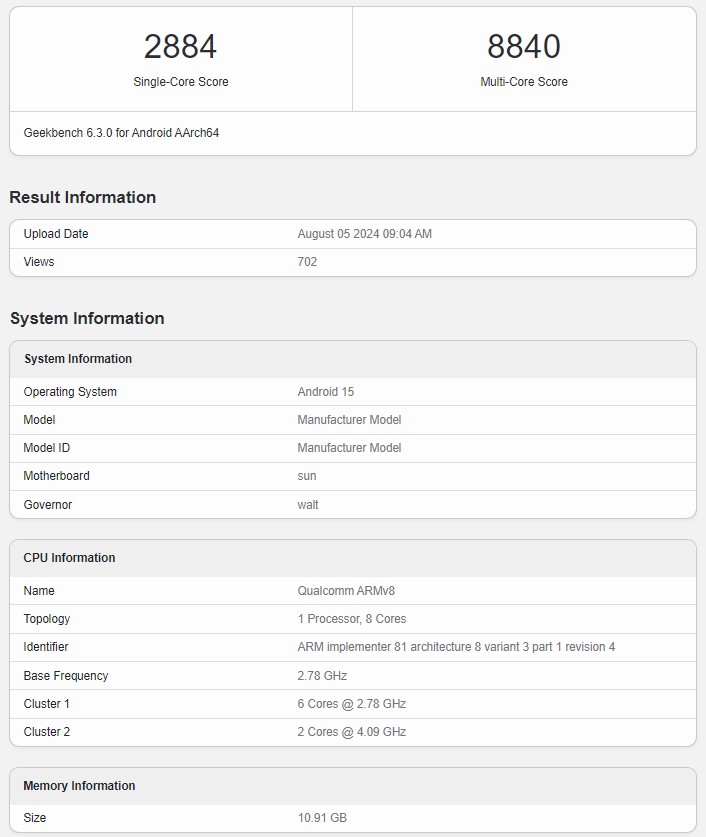 Geekbench / Wccftech