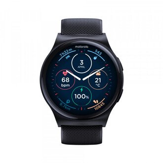 Moto Watch 120 fekete színben