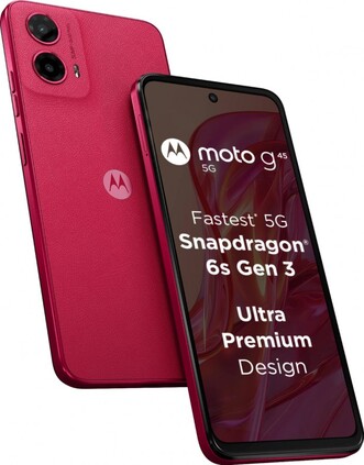 A Moto G45 három színe