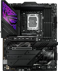 Balról jobbra: ASUS ROG Strix Z890-A, Z890-E, Z890-F és Z890-I Gaming WiFi