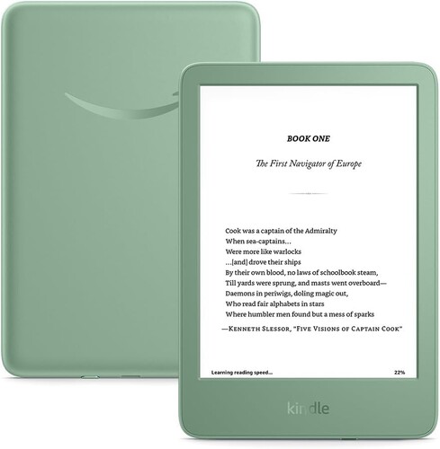 Az új, 12. generációs Kindle színei