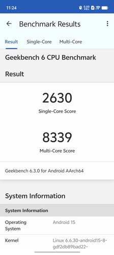 Geekbench 5, Geekbench 6 és AnTuTu v10 eredményei a Vivo X200 Prón