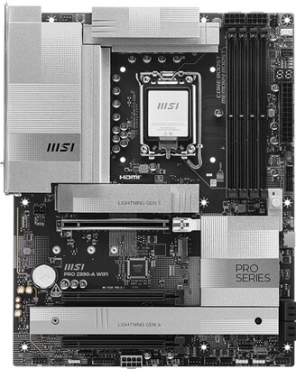 MSI PRO Z890-A, PRO Z890-P és PRO Z890-S WiFi