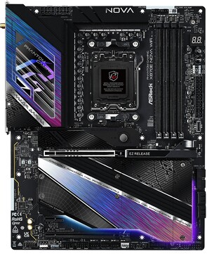 Balról jobbra: ASRock X870E Taichi, X870E Taichi Lite és Phantom Gaming X870E Nova WiFi