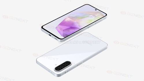 Renderképek a Galaxy A36-ról